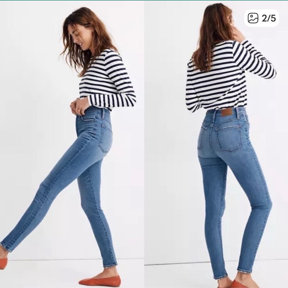 Madewell 11” High-rise Skinny Jeans